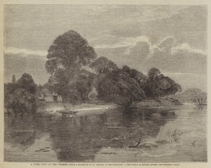 A Quiet Spot on the Thames by William W. Gosling